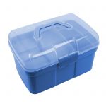 Blue, Large, 32cm x 23cm Grooming Accessories Box Only by Perry Equestrian 7185